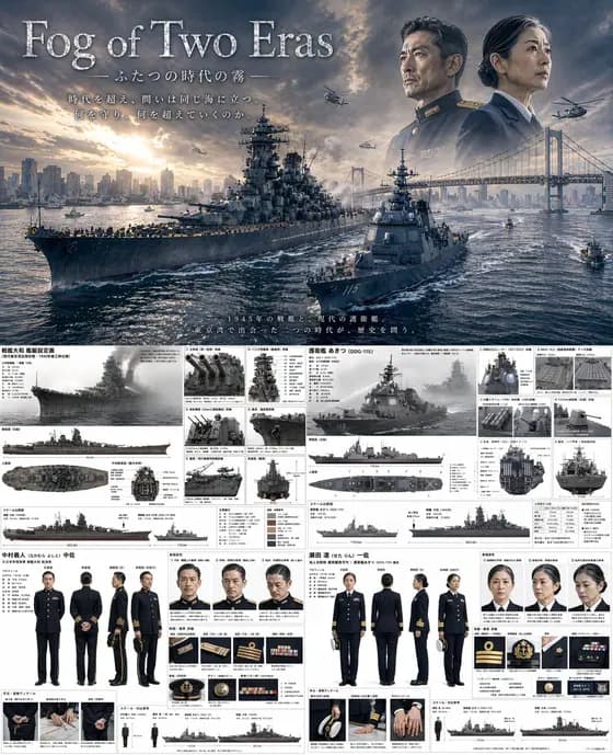 双时代海军戏剧海报和规格表 preview image 1