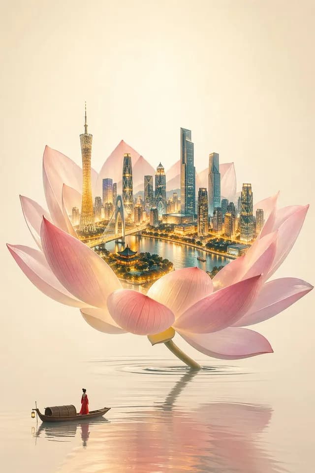 一花一世界城插画 preview image 1