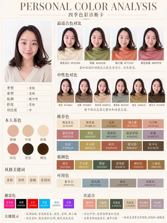 软秋个人色卡 preview image 1