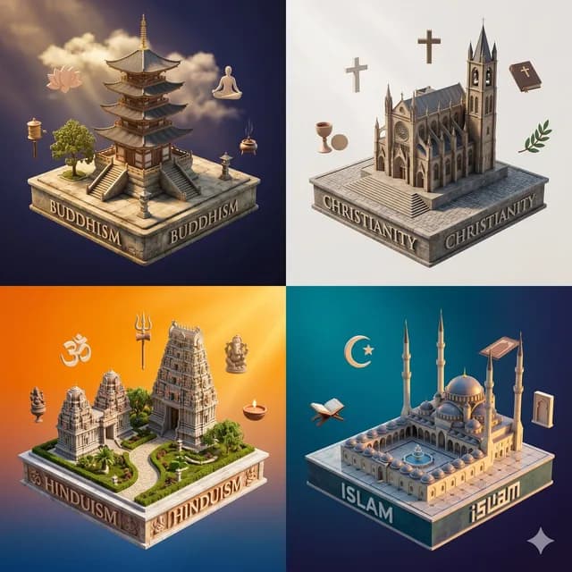 等距宗教西洋镜网格 preview image 1