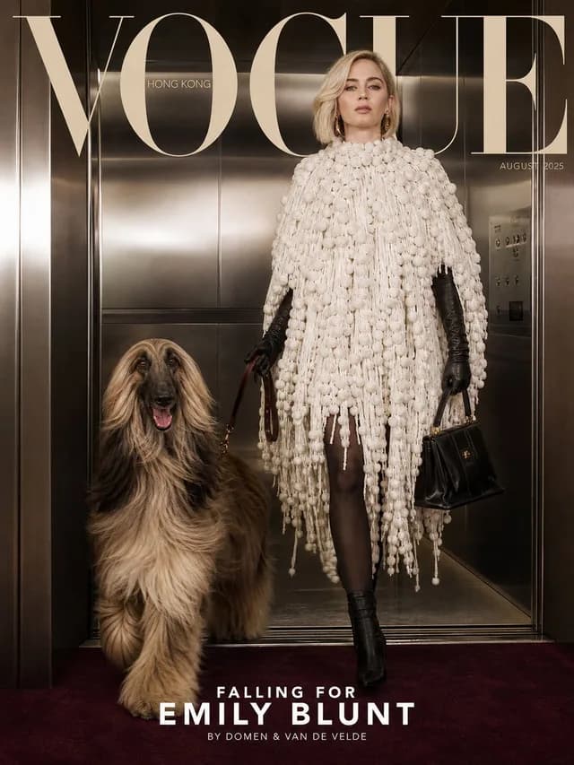 艾米莉·布朗特 (Emily Blunt) 登上《Vogue》封面 preview image 1