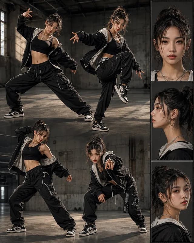 街舞角色设计布局 preview image 1