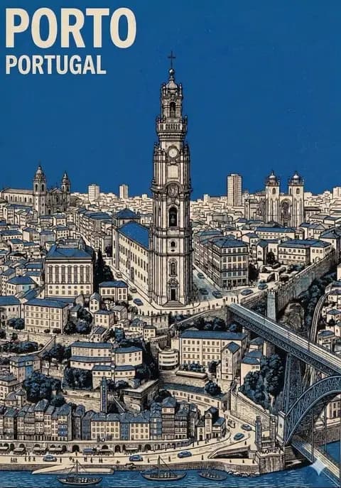 世纪中期旅行海报 preview image 1