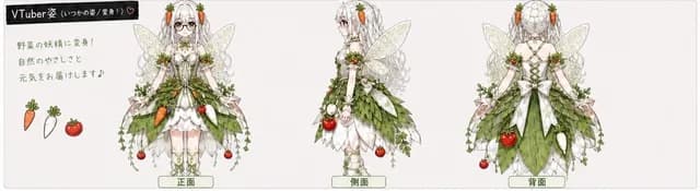菜仙VTuber参考表 preview image 1