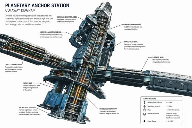行星锚站剖面图 preview image 1