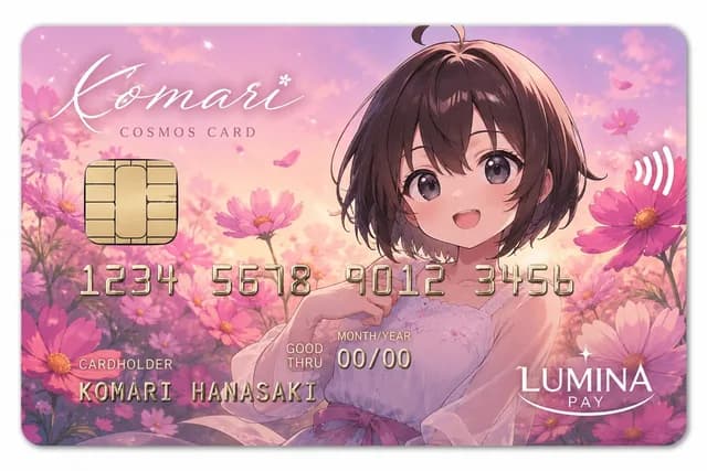动漫宇宙信用卡设计 preview image 1
