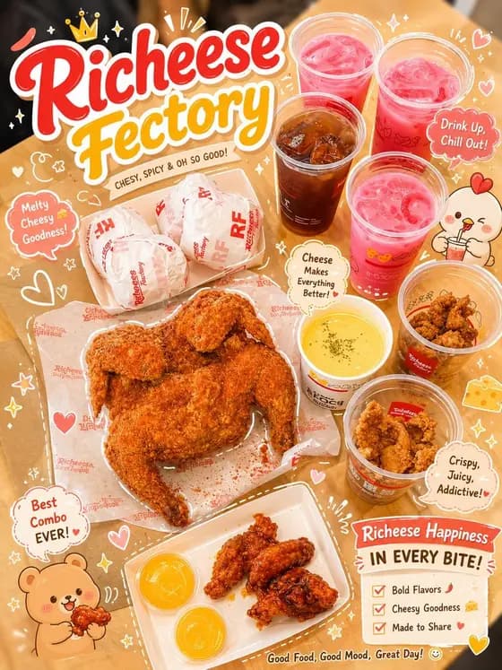 卡哇伊食品广告海报 preview image 1