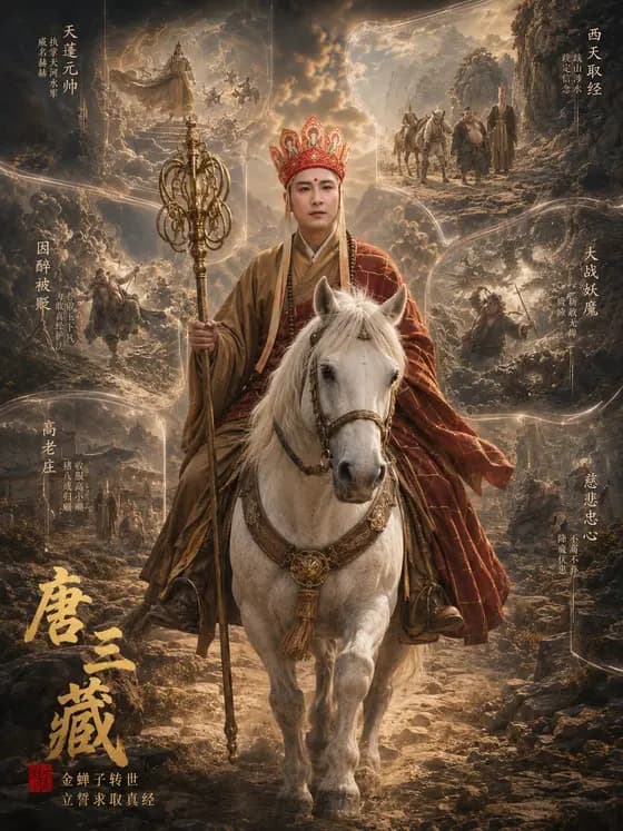 唐三藏神话人物海报 preview image 1