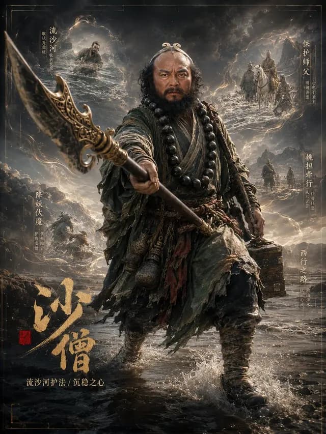 黑暗幻想沙僧人物海报 preview image 1