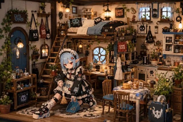 微型立体模型人物生活空间 preview image 1