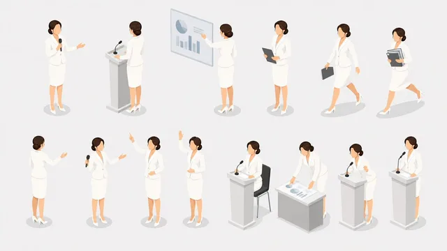等距演示者姿势表 preview image 1