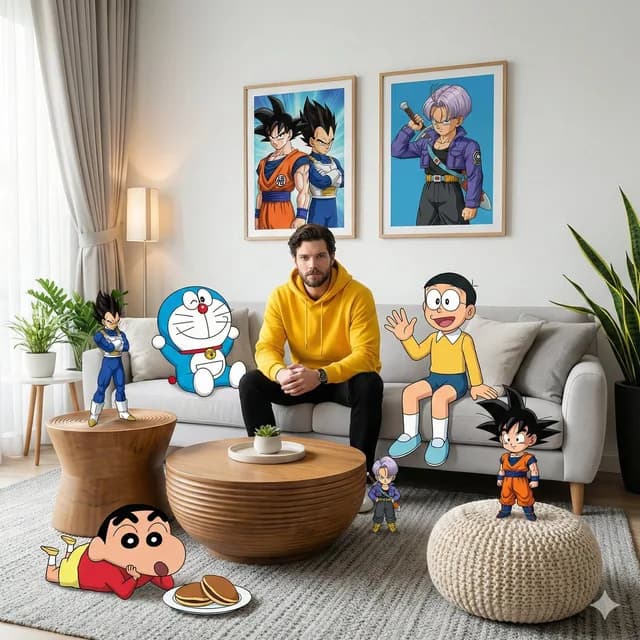 现实世界动漫角色交叉 preview image 1