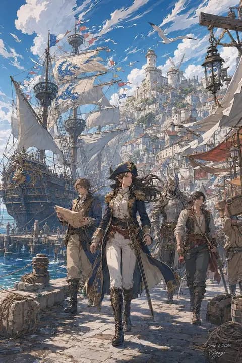 幻想港船长场景 preview image 1