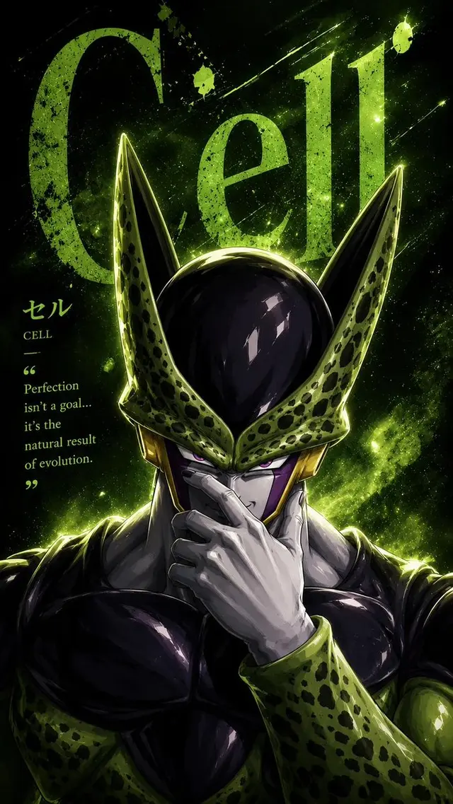 Anime Villain Infographic Poster preview image 1
