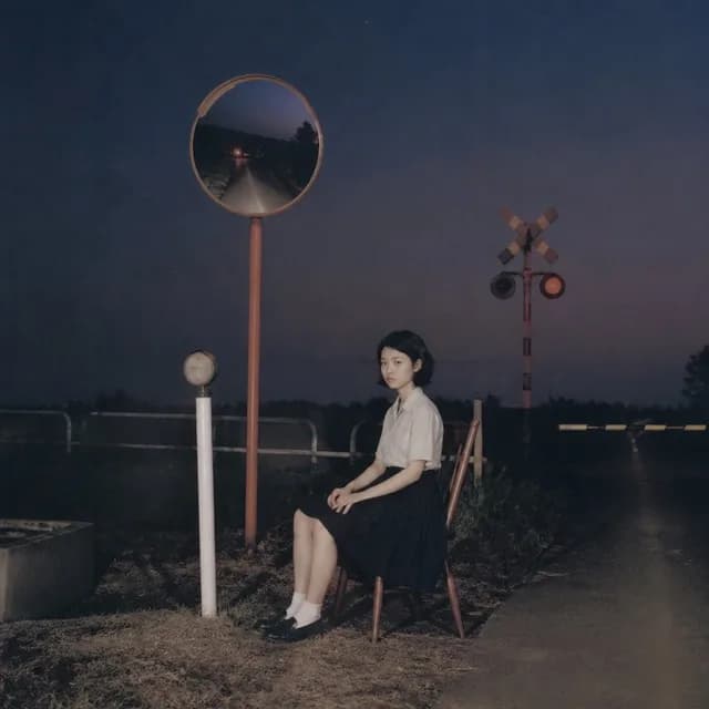 孤独的夜晚铁路道口服务员 preview image 1