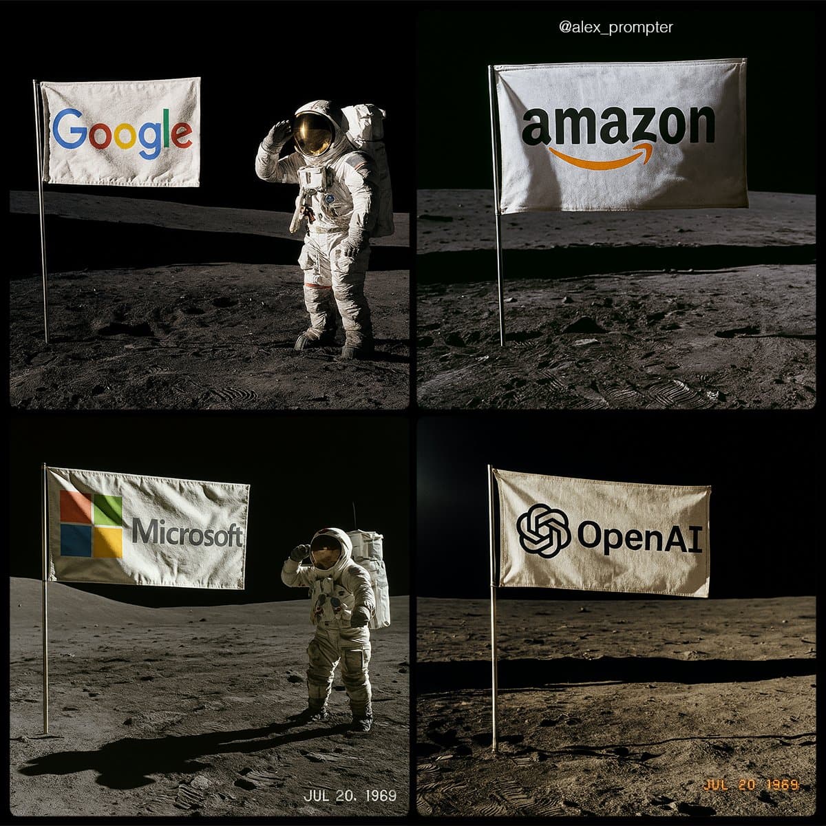 Put your logo on the moon.
