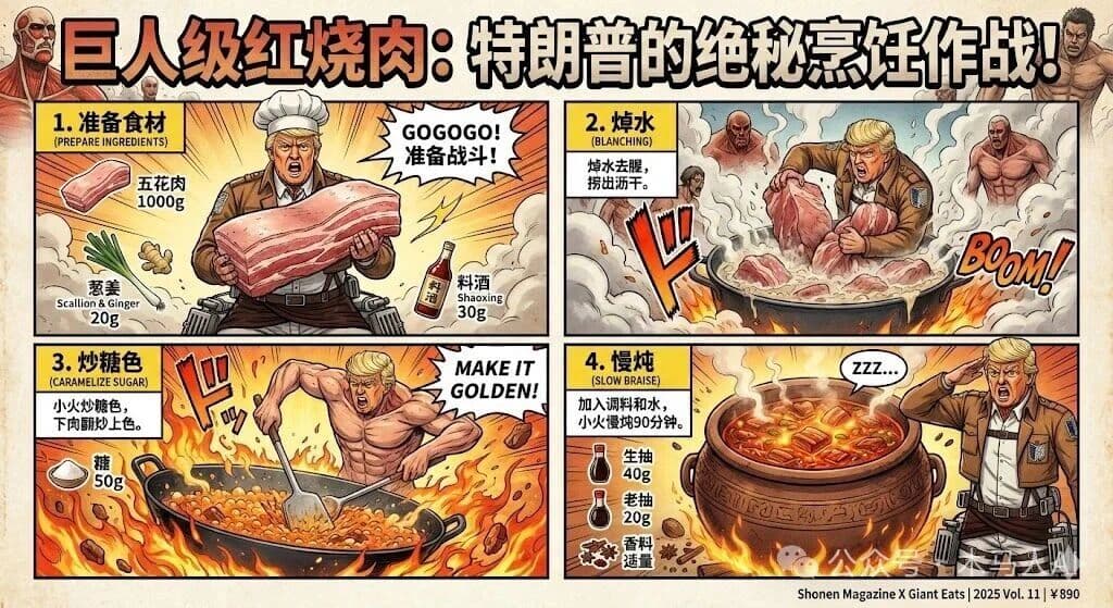 Attack on Titan Style Recipe: Braised Pork Belly